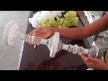 DIY DOLLAR TREE WEDDING CENTERPIECES/EASY TABLE CENTERPIECES/EVENTS DECOR DIY