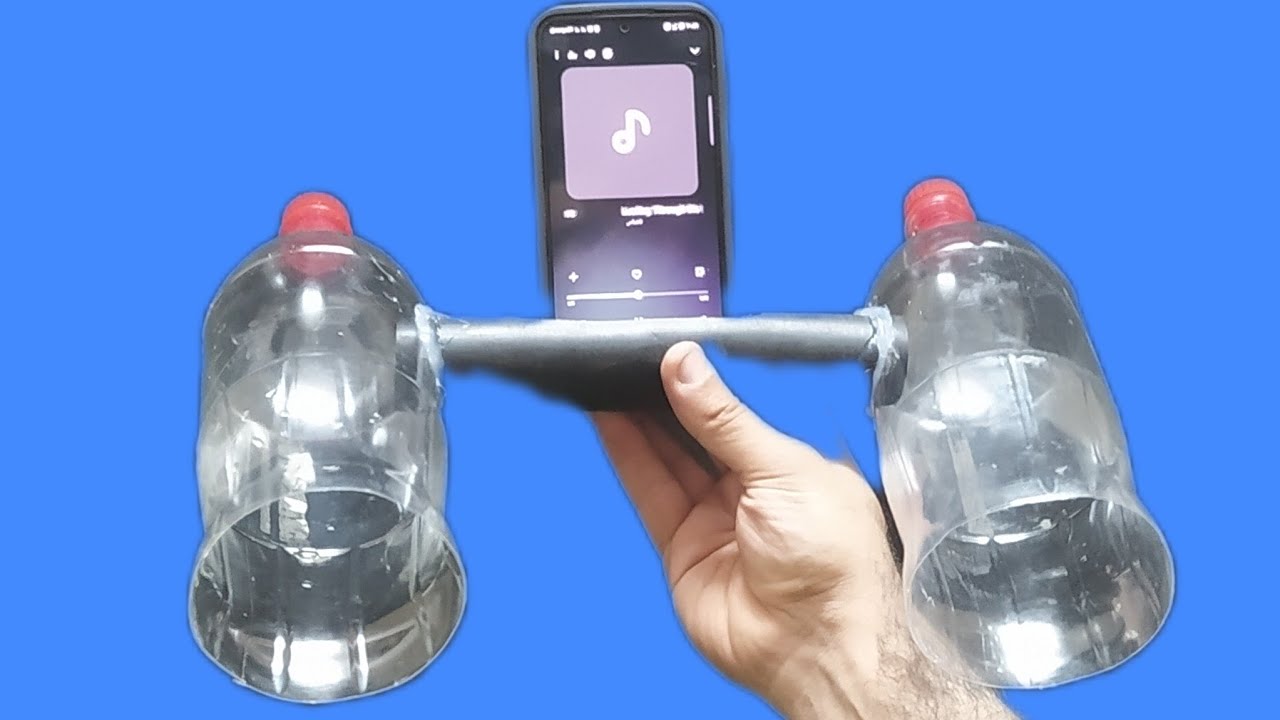 How to Turn Trash into Treasure: DIY Speaker from Plastic Bottles!