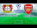 BAYER LEVERKUSEN vs ARSENAL  | Champions league 2025/26 | Full Match Simulation PES 2021