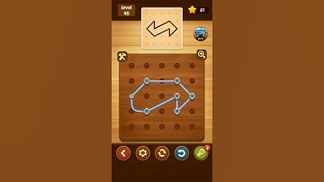 Line puzzle String Art Oak level 45