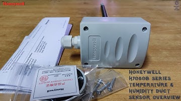 Honeywell H7080B Series Temperature & Humidity Duct Sensor | Full Specifications & Features