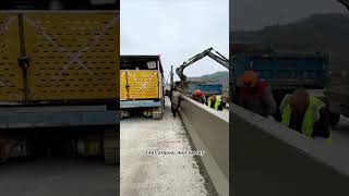 “No Bricks, No Stones! Solid Concrete Barrier Machine 😲 | Future Construction Tech”