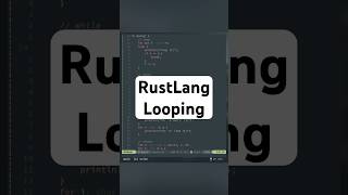 RustLang Singkat - Loop