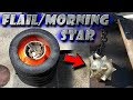 Casting a Flail/Morning Star Out of Brass Keys Start to Finish