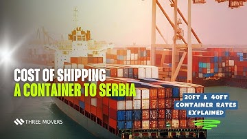 Cost of Shipping a Container to Serbia | 20ft & 40ft Container Rates Explained
