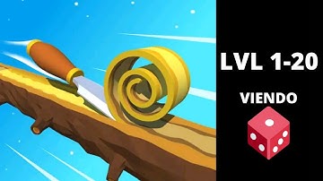 SPIRAL ROLL - LVL 1-20 - Gameplay Walkthrough [By VOODOO]