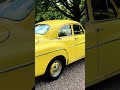 1957 Volvo PV 554 - Fully restored classic in canary yellow #VolvoPV554 #ClassicCar #shorts #foryou