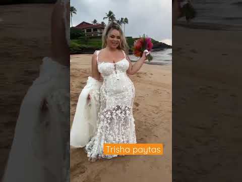Trisha Paytas wedding dress 😍😍 #shorts - YouTube