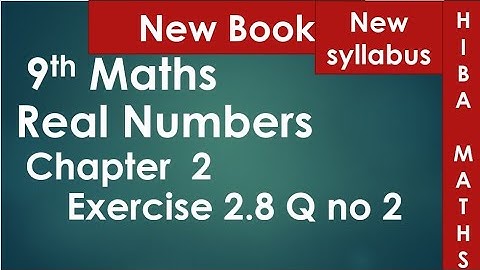 9th maths chapter 2 Exercise 2.8 question 2 tn samacheer hiba maths
