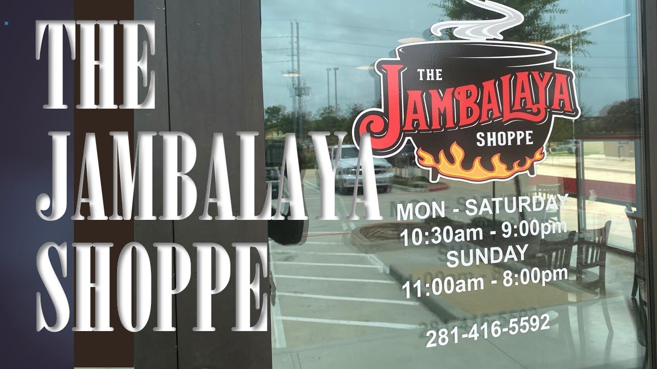 Jambalaya Shoppe Serving Cajun Meals YouTube