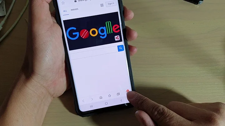 Galaxy S10 / S10+: How to Open Internet Website Links From Visited History