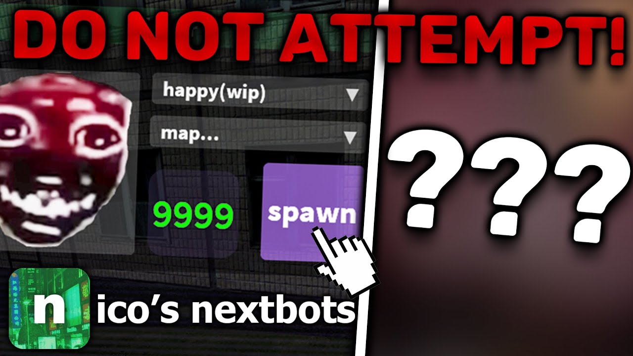 This SECRET MENU in Nico's Nextbots is OP! 