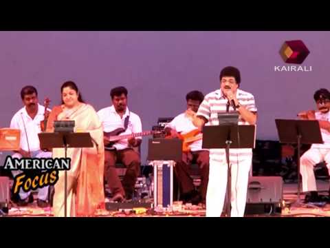 American Focus - MG Sreekumar & KS Chithra sing 'Karutha Penne'