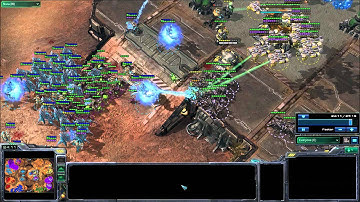 Starcraft II Psionic Storms