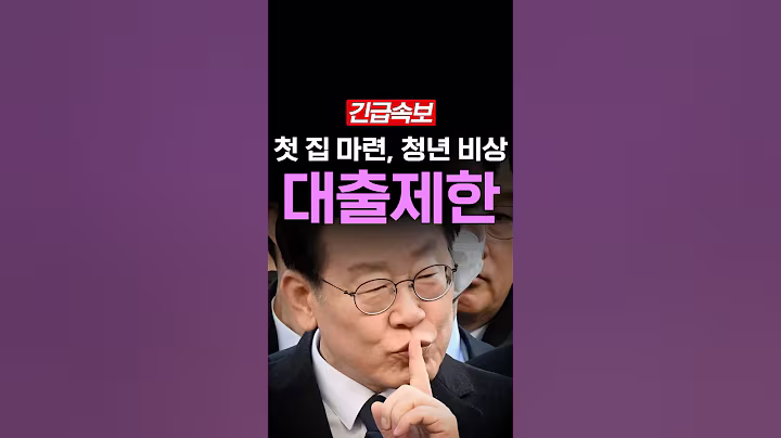 [속보] 미친 부동산 정책, 내일부터