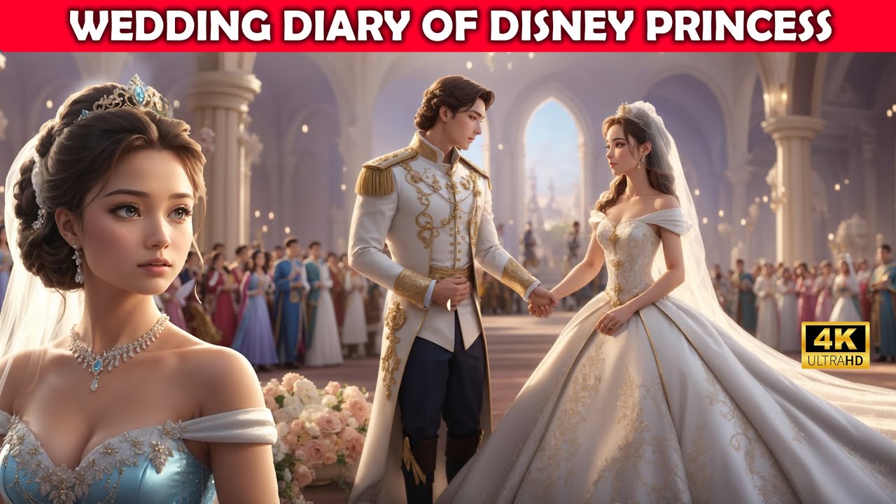 Wedding Diary of Disney Princess💕| Stories for Teenagers | Fairy Story | Disney Princess Tale