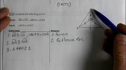 Geometry   U4   CPCTC Day 1