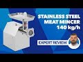Stainless Steel - Meat Mincer - 140 kg/h - ECO