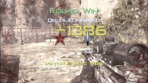 MW3 : No-Scope Cross Map SnD