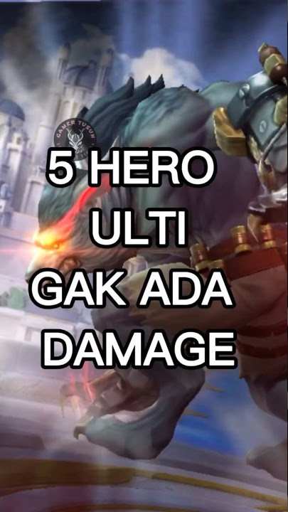 5 HERO ULTI NO DAMAGE #shorts