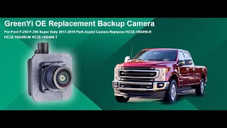 HC3Z-19G490-X Rear View Backup Camera Fit for Ford F250 F350 Super Duty 2017-2019