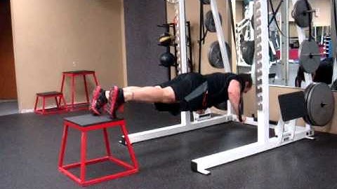 Decline Ring Push Up
