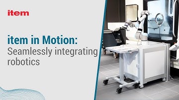 Robot cells and base structures: Modular, mobile and flexible – with item