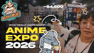 Stressed at Anime Expo 2026 💥  artist alley vlog | $$$ expenses, honest thoughts & experience
