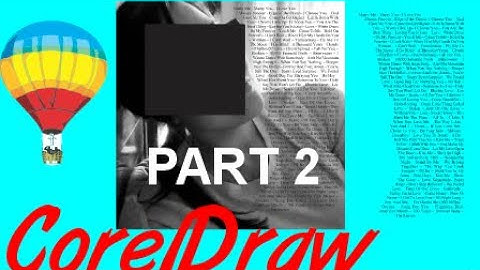 Corel Draw Tips & Tricks TEXT in a shape FACE Part 2