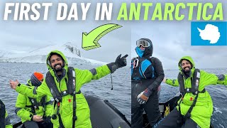 My FIRST Day in ANTARCTICA  (Last Continent)