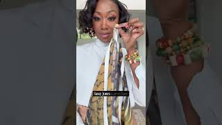 From Paper Towel To Necktie ✨ #fashion #viral #scarf #tutorial #diy
