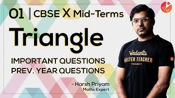 Triangles -1 | CBSE Class 10 Maths Chapter 6 | Previous Year Questions | Mathematics Mid-Term (2019)