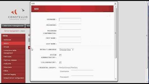 Managing document security with Constellio 1.1