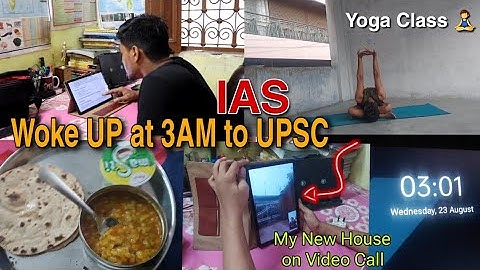 I woke up at 3 am upsc study | a day in the life of a upsc aspirant | Delhi UPSC Study Vlog #iasvlog