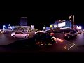 360° Video - Las Vegas at Night - 4K