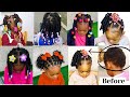 Wow...6 Best and Cutest Hair Styles I have Ever Made. Hairstyles for kids with short hair.