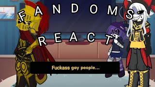 Fandoms React To D3rlord3  2x Speed 