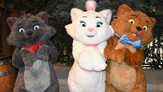 Disney Loves Jazz Character Montage Including Aristocats, Edgar, Oswald, Ortensia+, Disneyland Paris