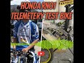 Matti Lehikoinen Talks about the Honda RN01 Telemetry Test Bike