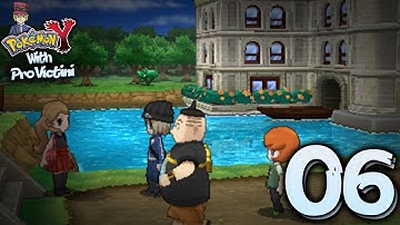 Pokémon Y and X Gameplay Walkthrough - Part 6 Waking up Snorlax! Official English HD