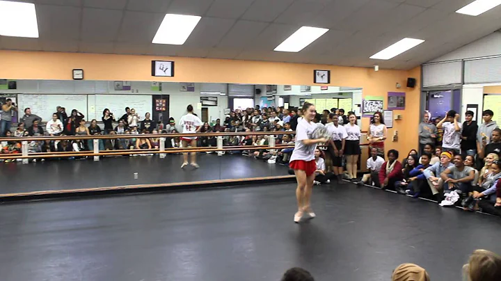 Hannah Pritchett in Individual Dance Off