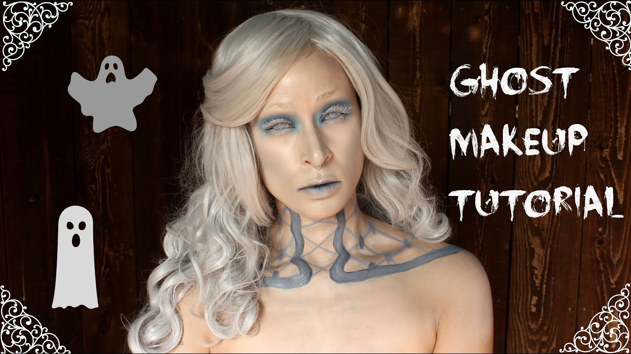 Ghost Makeup Tutorial Halloween 2015 YouTube