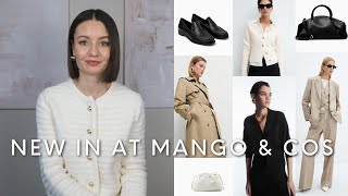 NEW IN AT MANGO & COS | TRY ON AND REVIEW | TRANSITIONAL WARDROBE STAPLES