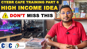Cyber Cafe High Income Side Business  | Learn Internet Cafe Works | Part 6