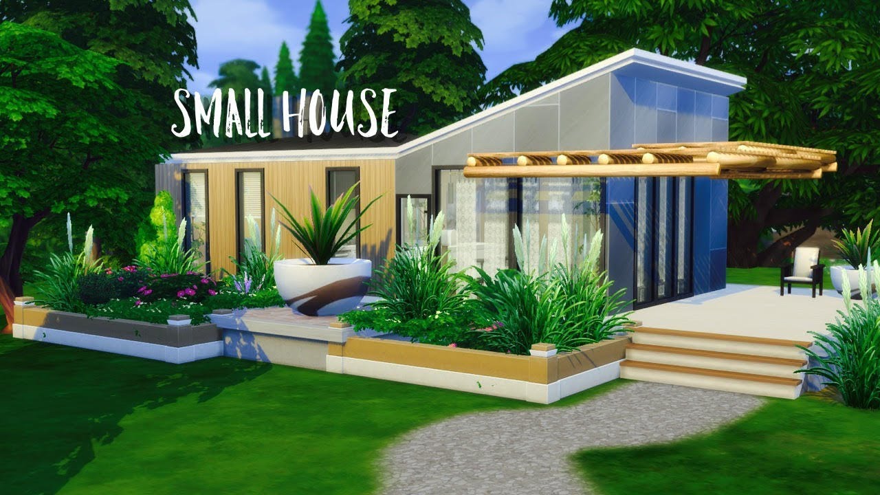  Sims  4  Small  House  Build YouTube