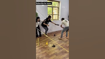 Screaming chicken blindfolded and beating girls challenge! #funny