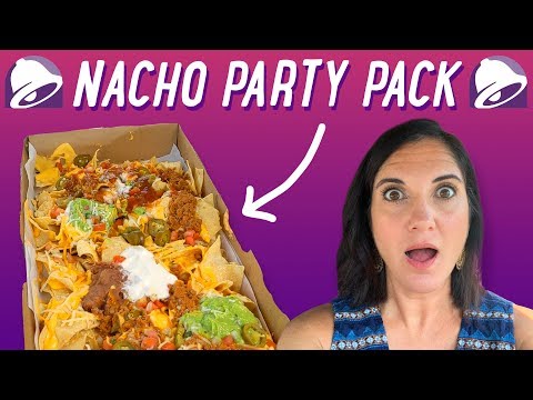 Video: Hoeveel kost een nacho's feestpakket?