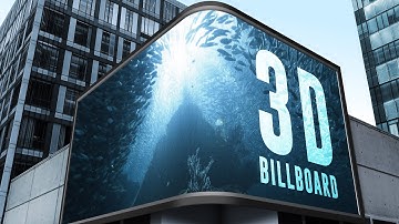 3D Billboard Video Template | After Effects