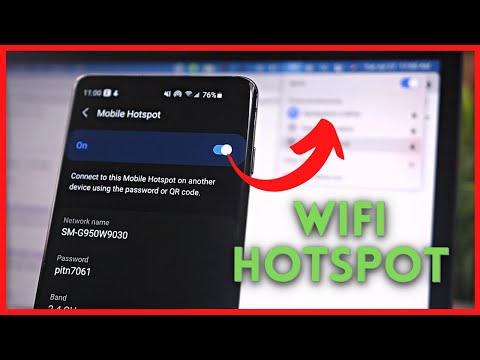 AndroidフォンをWIFIホットスポットに変える| x2インターネット速度!