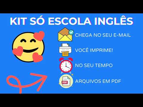 KIT SÓ ESCOLA INGLÊS - (Básico)